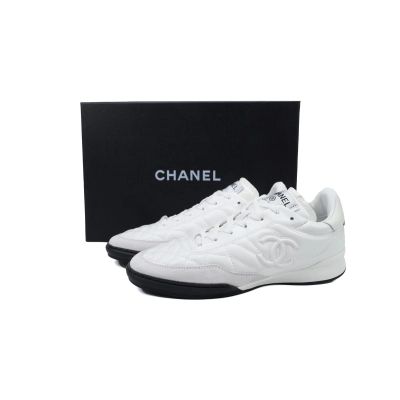PK Chanel White 24aDe Training Shoes 02
