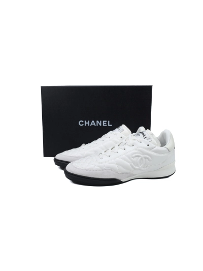 PKGoden Chanel White 24aDe Training Shoes 02