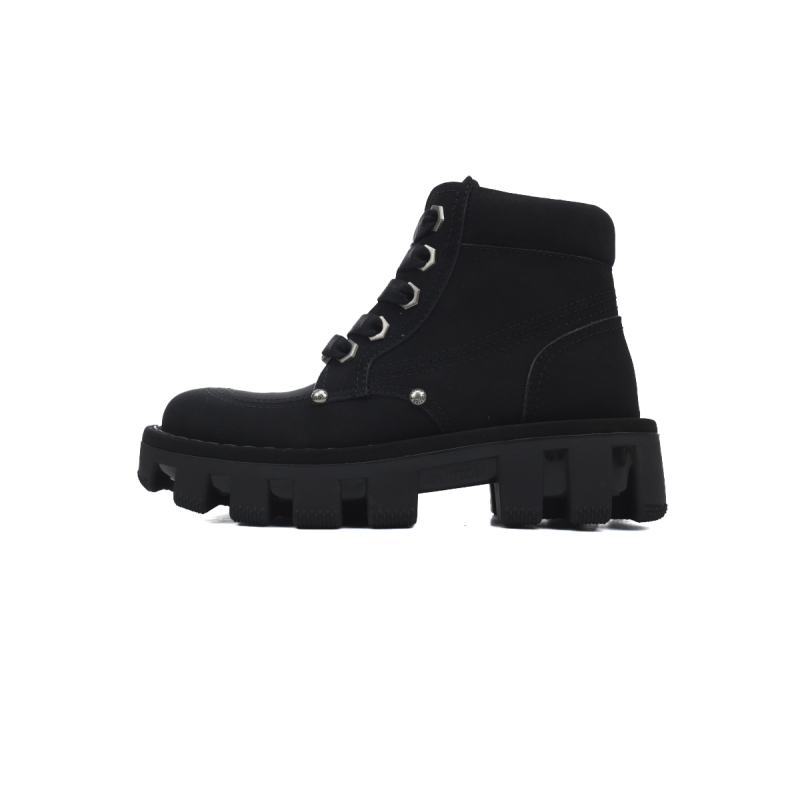 PKGoden LOUIS VUITTON Martin boots Black velvet