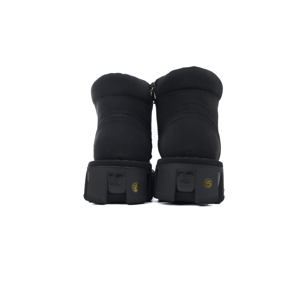 PKGoden LOUIS VUITTON Martin boots Black velvet