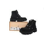 PK LOUIS VUITTON Martin boots Black velvet