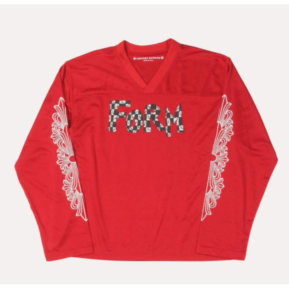 Chrome Hearts Matty Boy Form Long Sleeve Jersey