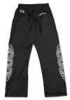 Chrome Hearts Black Mesh Jersey Pants