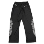 Chrome Hearts Black Mesh Jersey Pants