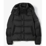 Burberry Detachable Sleeve Nylon Puffer Jacket