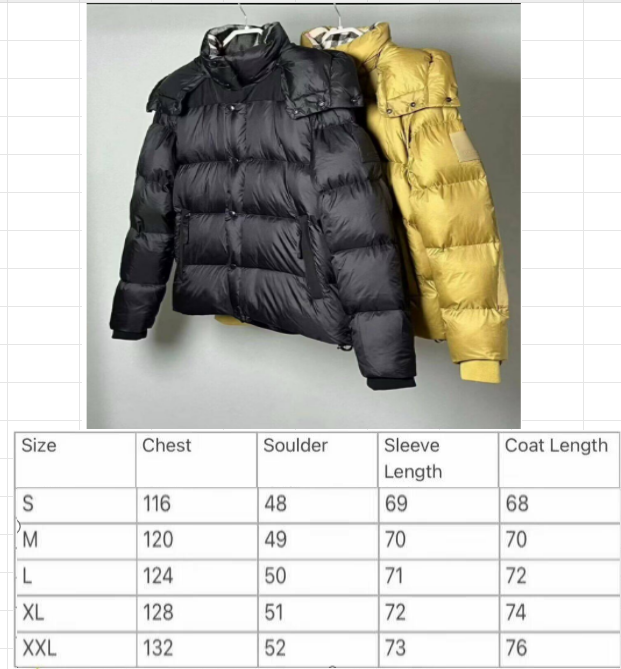 Burberry Detachable Sleeve Nylon Puffer Jacket
