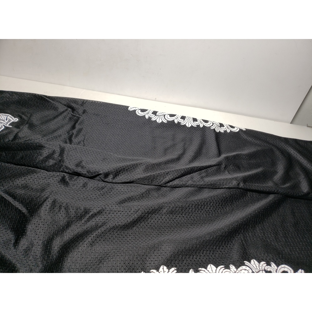 Chrome Hearts Black Mesh Jersey Pants