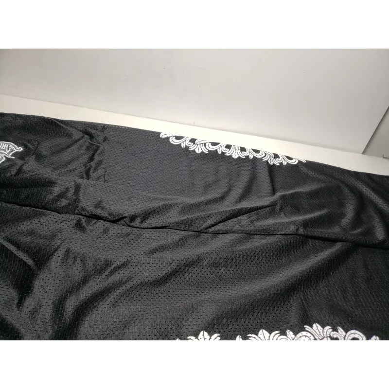 Chrome Hearts Black Mesh Jersey Pants