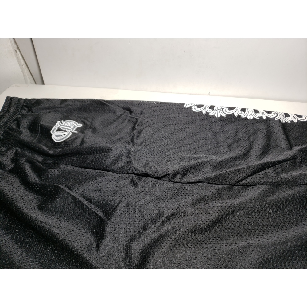 Chrome Hearts Black Mesh Jersey Pants