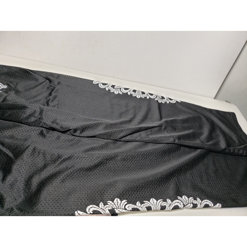 Chrome Hearts Black Mesh Jersey Pants