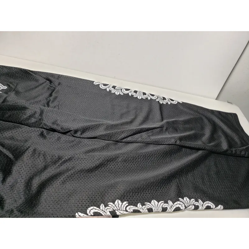 Chrome Hearts Black Mesh Jersey Pants