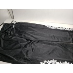 Chrome Hearts Black Mesh Jersey Pants