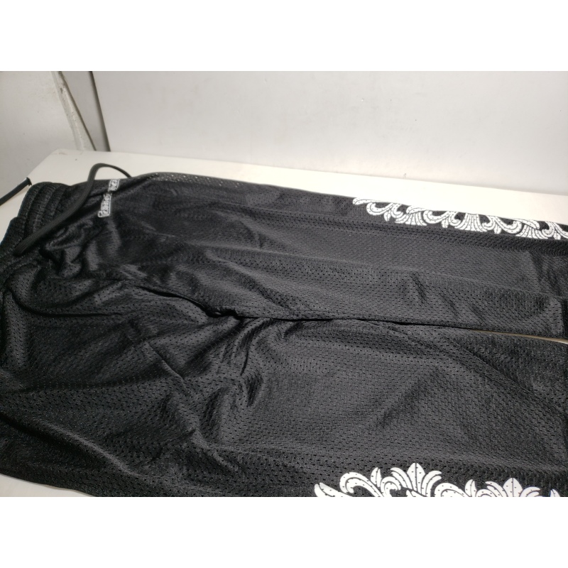 Chrome Hearts Black Mesh Jersey Pants