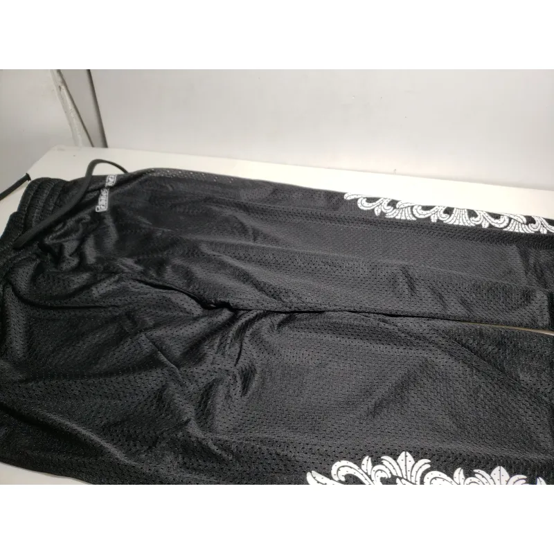Chrome Hearts Black Mesh Jersey Pants