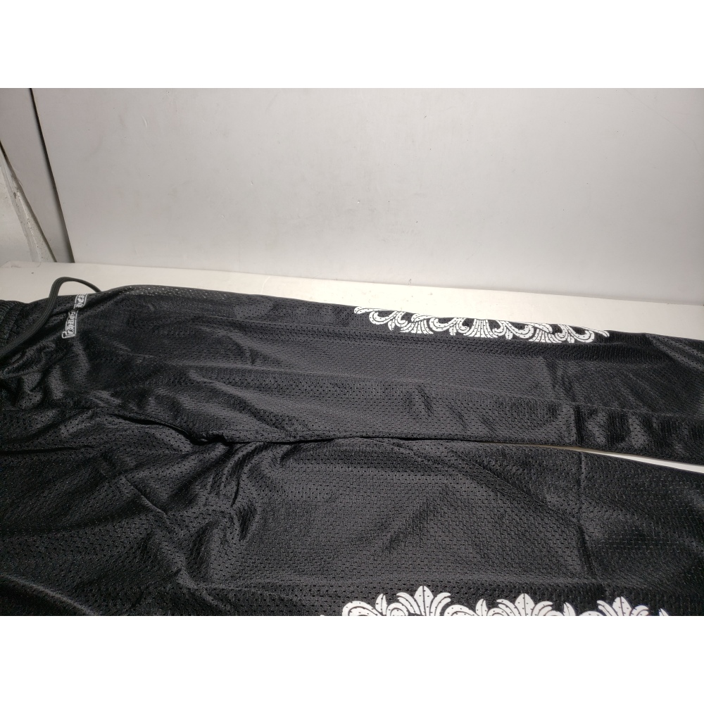 Chrome Hearts Black Mesh Jersey Pants
