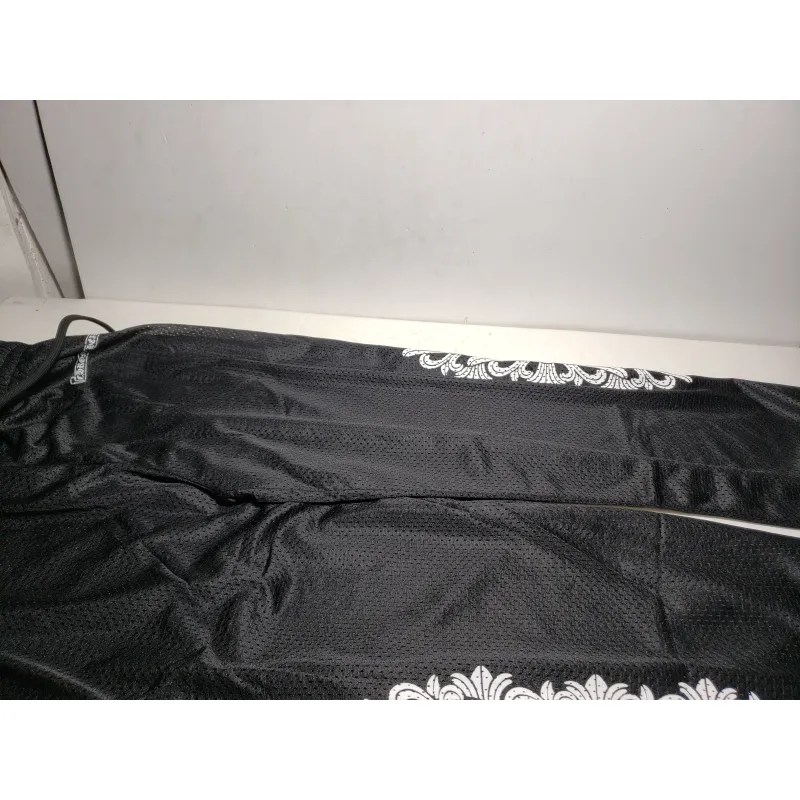 Chrome Hearts Black Mesh Jersey Pants