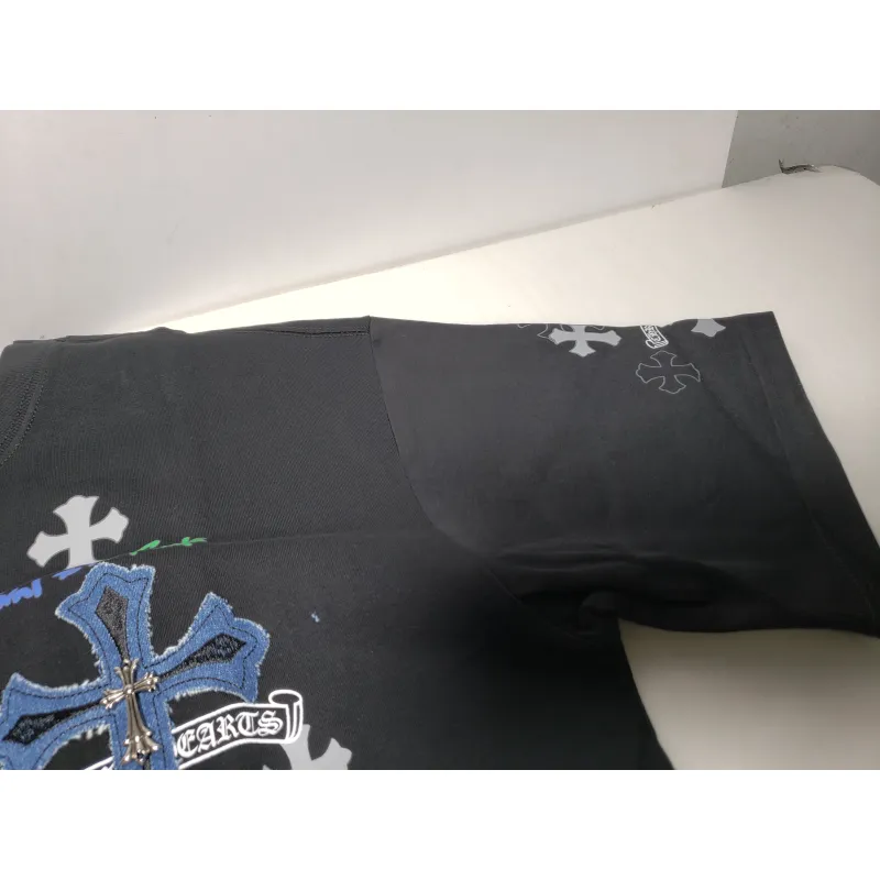 Chrome Hearts colorful silver cross T-Shirts