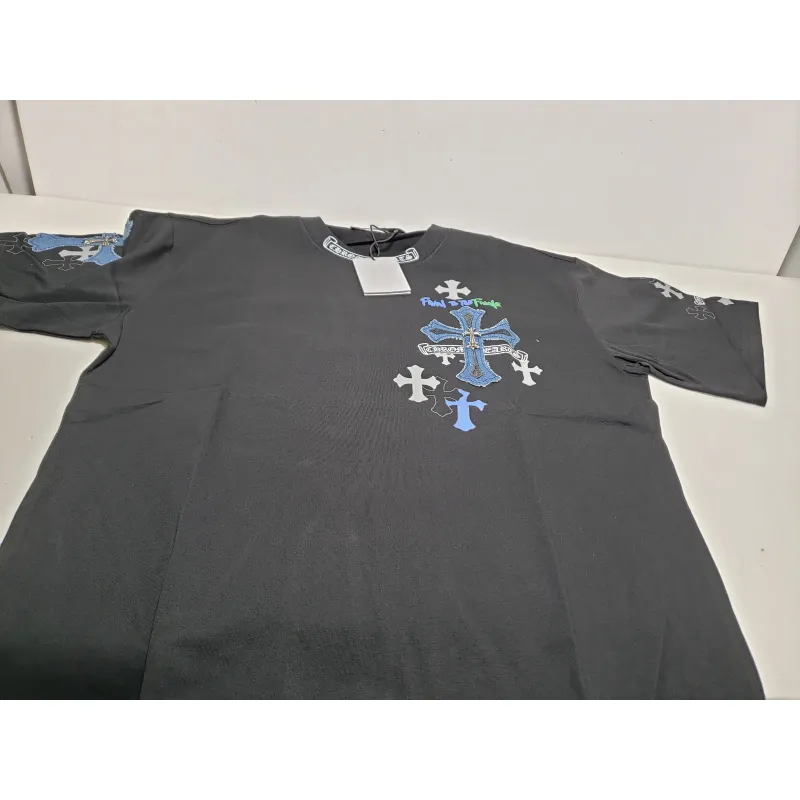 Chrome Hearts colorful silver cross T-Shirts