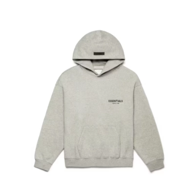 Fear of God Essentials Hoodie (2022) Dark Oatmeal 01