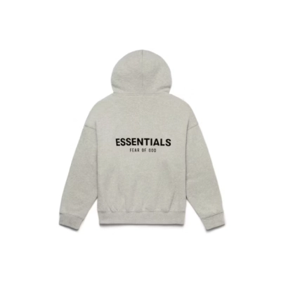 Fear of God Essentials Hoodie (2022) Dark Oatmeal 02