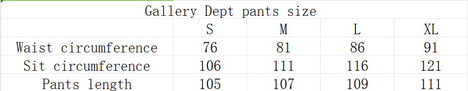 Gallery Dept Patchwork Jeans Pants