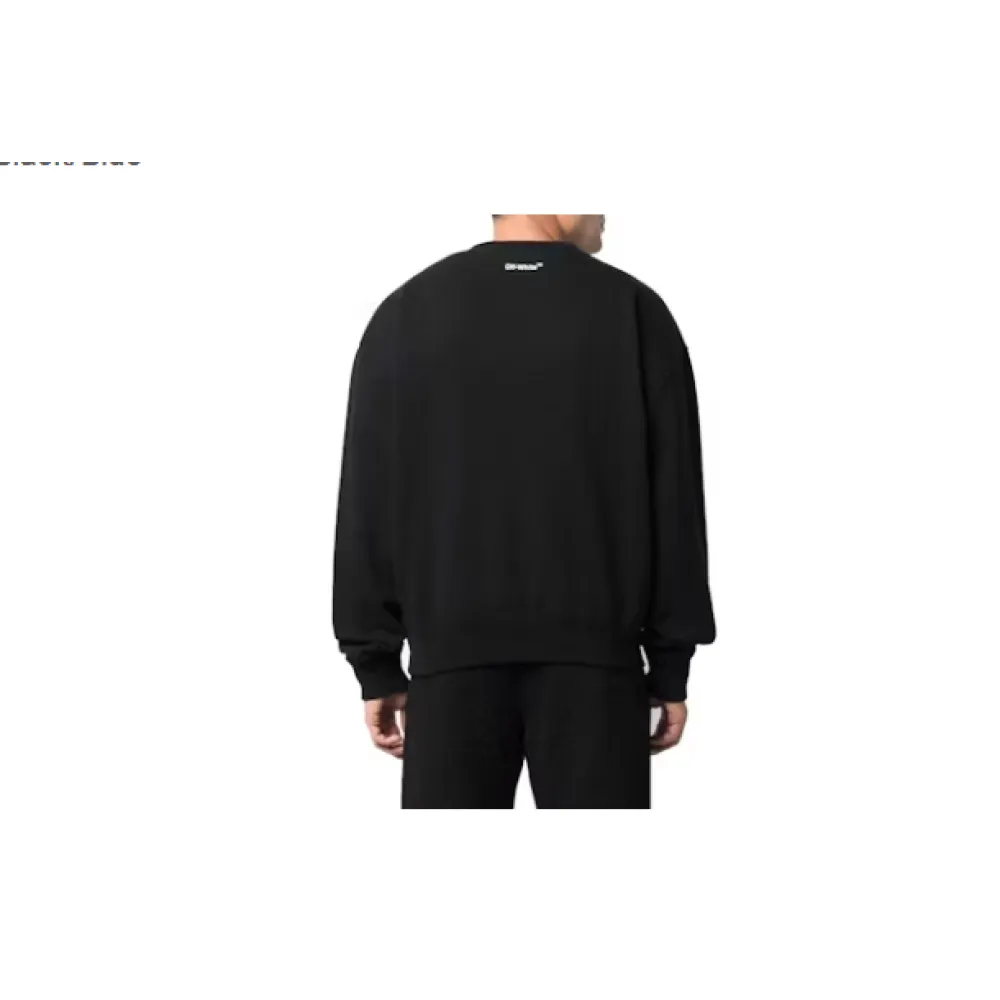 Off White Hoodie Monalisa Black/Blue