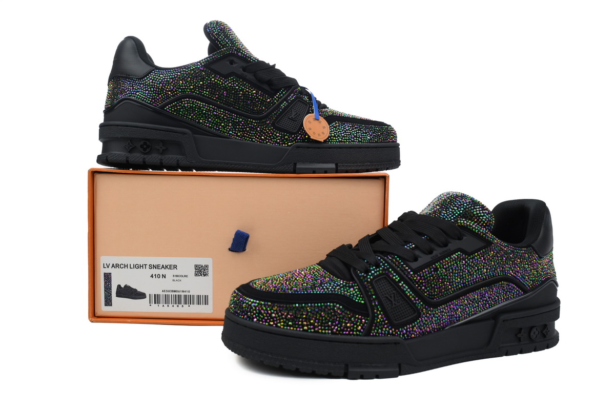 LOUIS VUITTON Trainer Black diamond