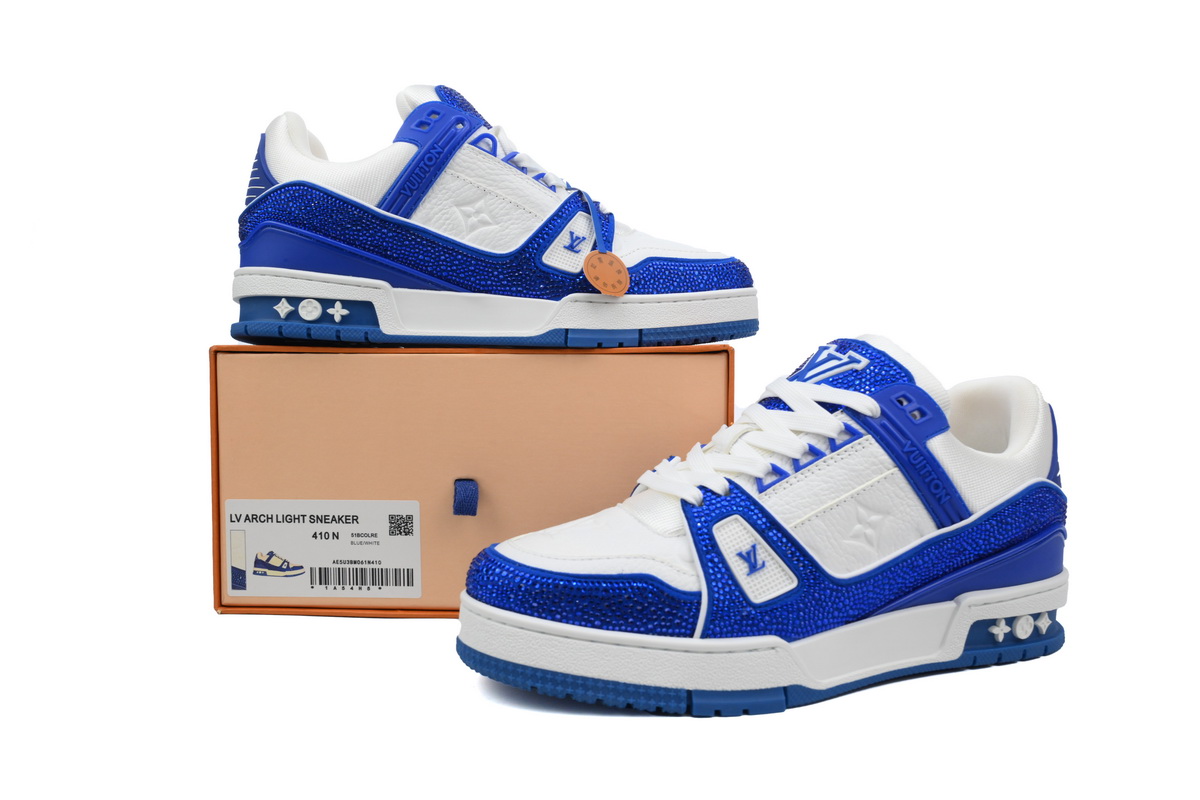 LOUIS VUITTON Trainer Deep Blue diamond