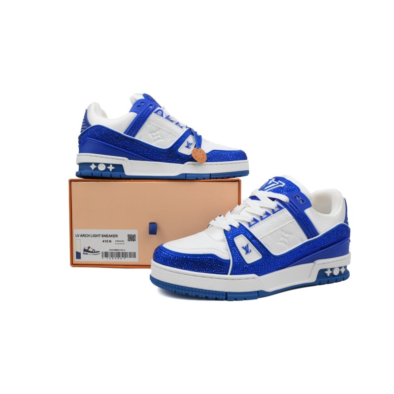 PKGoden LOUIS VUITTON Trainer Deep Blue diamond