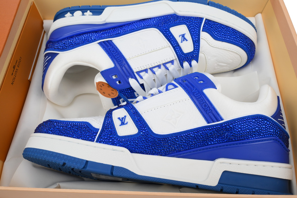 LOUIS VUITTON Trainer Deep Blue diamond