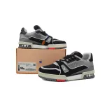 PKGoden LOUIS VUITTON Trainer Grey Black diamond