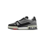 PKGoden LOUIS VUITTON Trainer Grey Black diamond