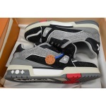 PKGoden LOUIS VUITTON Trainer Grey Black diamond