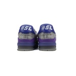 PKGoden LOUIS VUITTON Trainer Grey Purple diamond