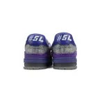 PKGoden LOUIS VUITTON Trainer Grey Purple diamond