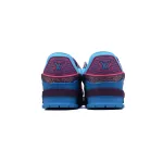 PKGoden LOUIS VUITTON Trainer Purple Blue diamond