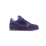 PKGoden LOUIS VUITTON Trainer Purple Diamond
