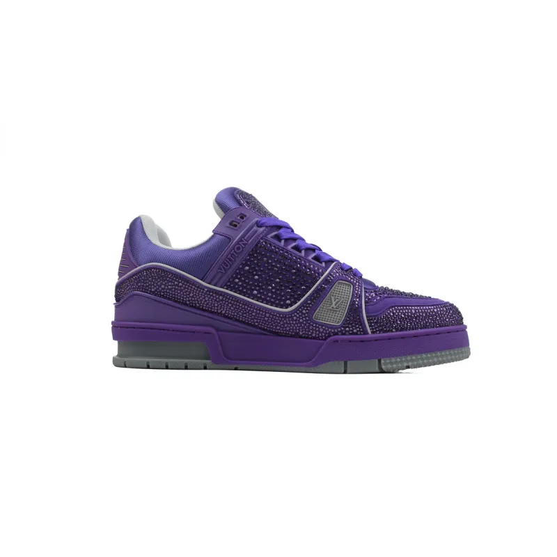 PKGoden LOUIS VUITTON Trainer Purple Diamond