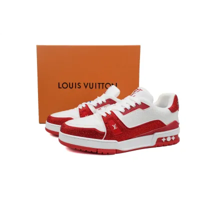 PKGoden LOUIS VUITTON Trainer Red tailed diamond 02