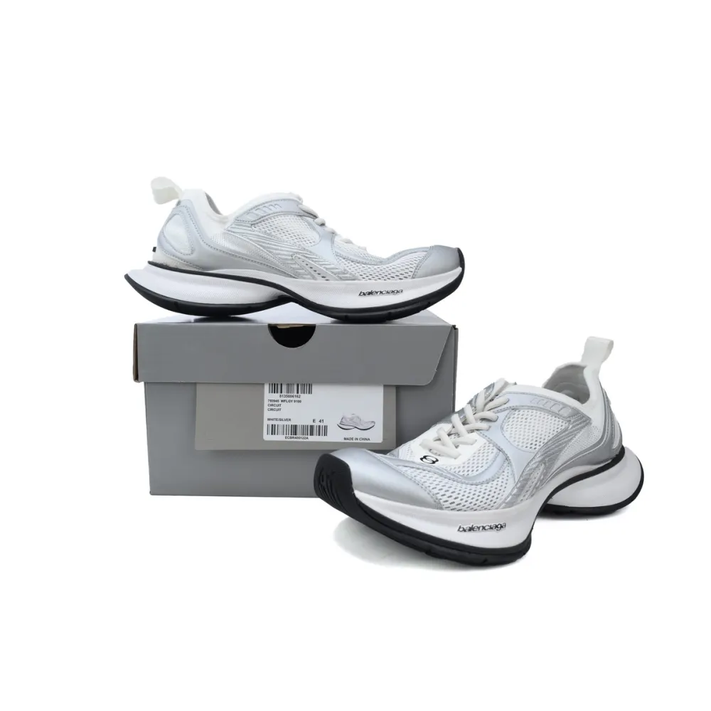 PKGoden Balenciaga 13th White Silver 793945 WFLGY 9100