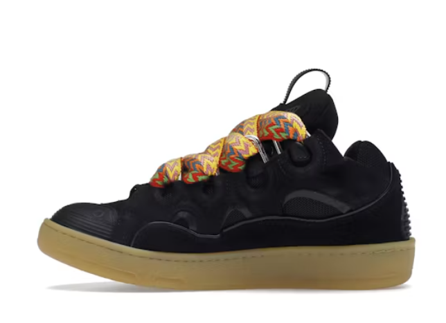 Lanvin Leather Curb Black