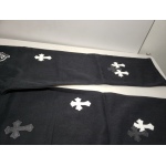Chrome Hearts CH city limited series Sanskrit cross patch leather Jeans 1