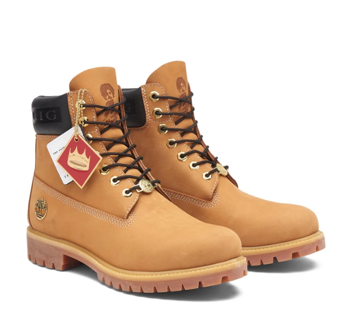 Timberland 6'' Premium Boots The Notorius B.I.G. Wheat