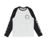 Chrome Hearts Horseshoe Neck Logo 3/4 Shirt Black/White