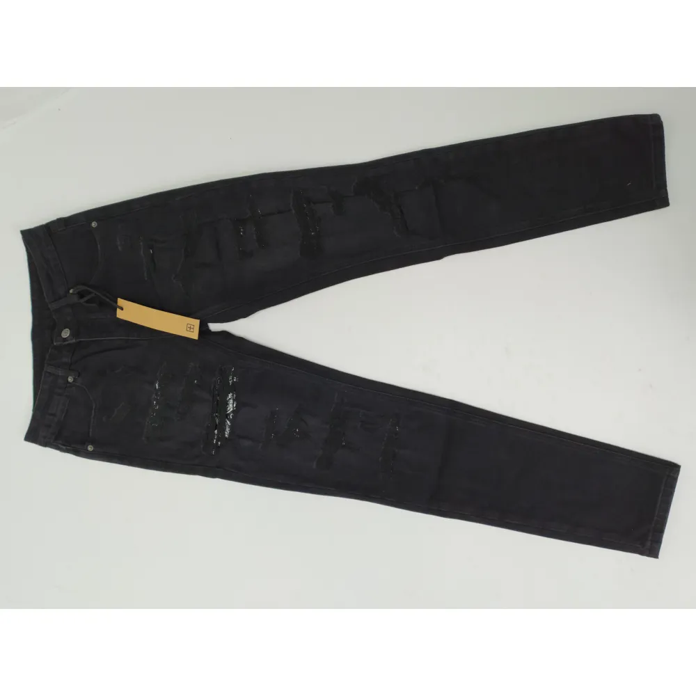 ksubi Hole Black Patch Jeans
