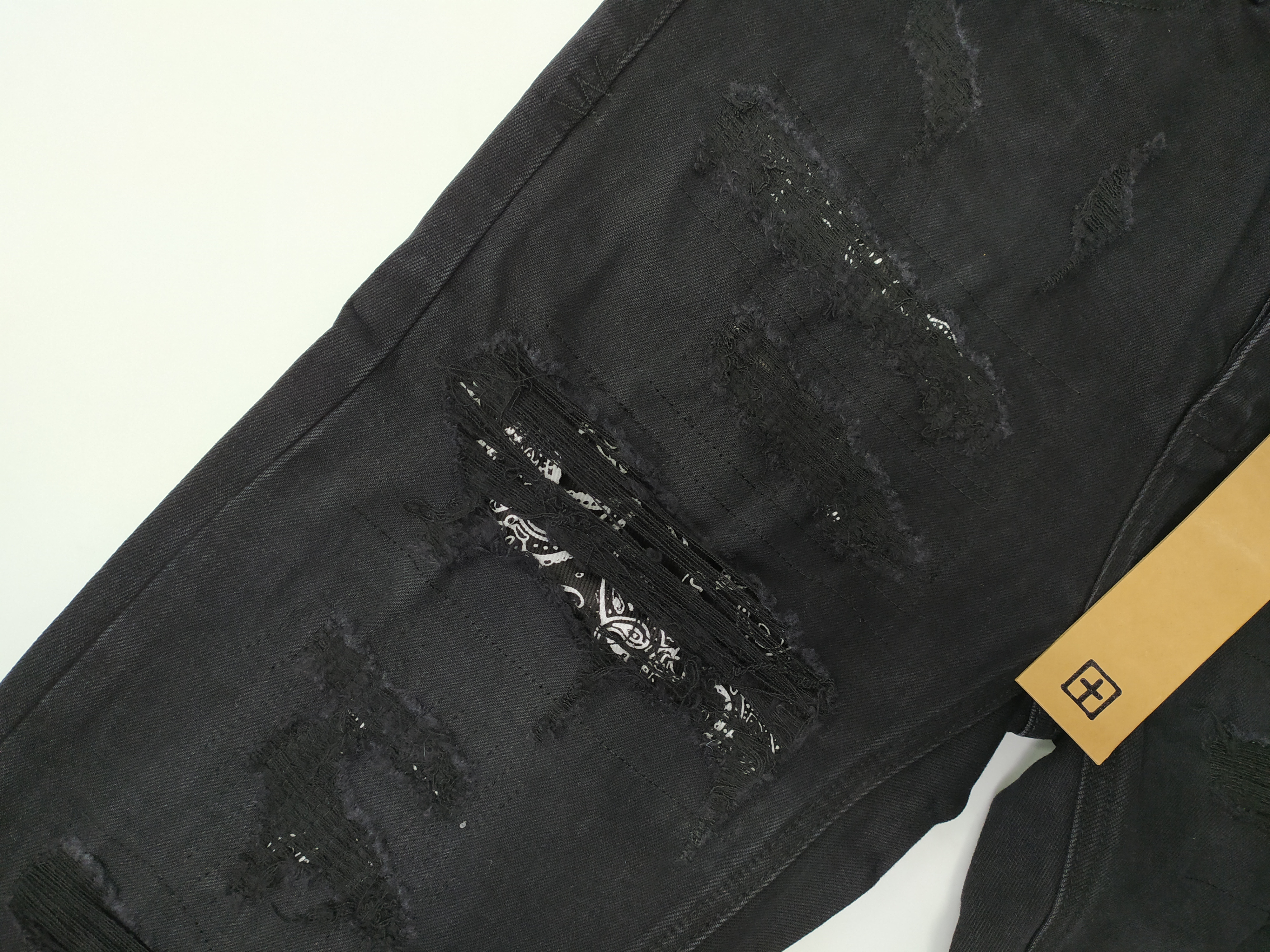 ksubi Hole Black Patch Jeans