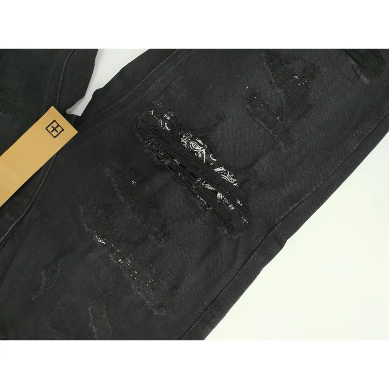 ksubi Hole Black Patch Jeans