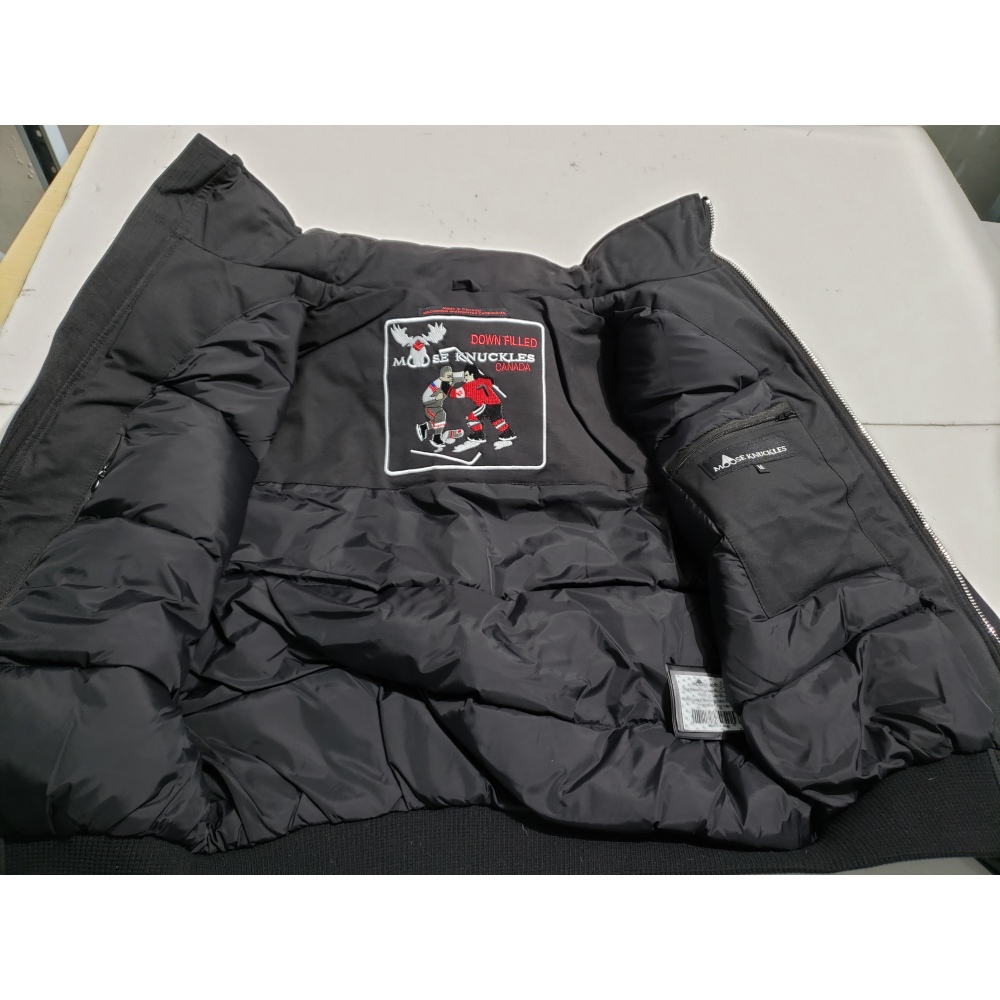 Flash sale | Moose Knuckles Down-Filled Bomber Jacket
