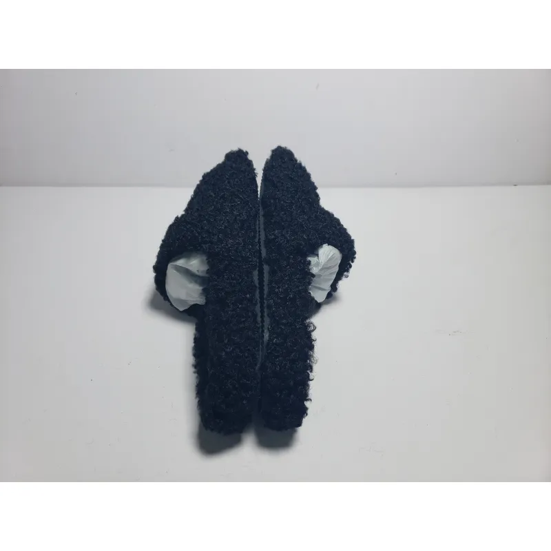 Balenciaga Furry Slide Black