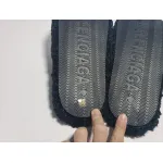 Flash sale| Balenciaga Furry Slide Black/White/Pink